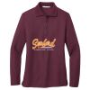 Ladies Silk Touch™ Long Sleeve Polo Thumbnail